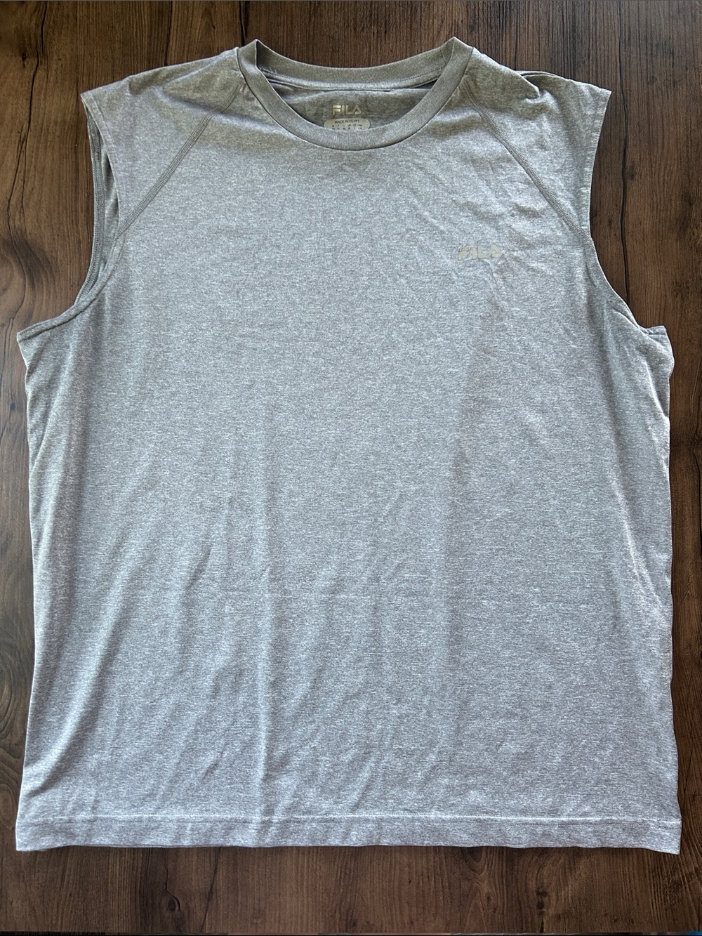 Fila Men’s Light Gray Muscle Tee